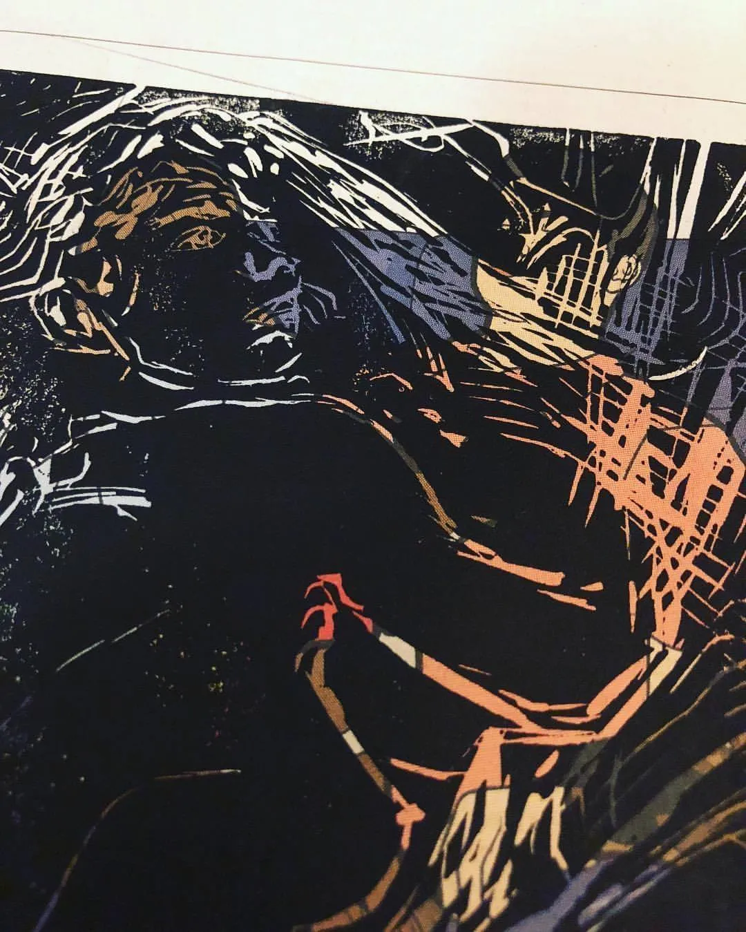 Linocuts, linocut print (2)